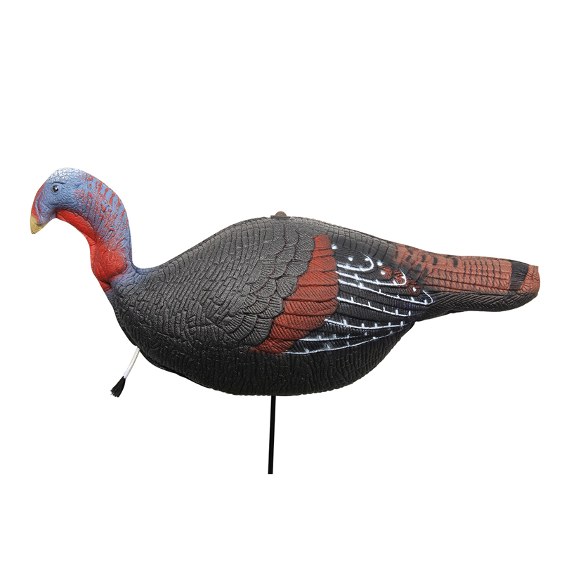 1 Pair LifeLike Складной Jake&DIN TURKEYS TURKEYS DECOY для охоты со ставками Перевозят сумку Складной легкий вес