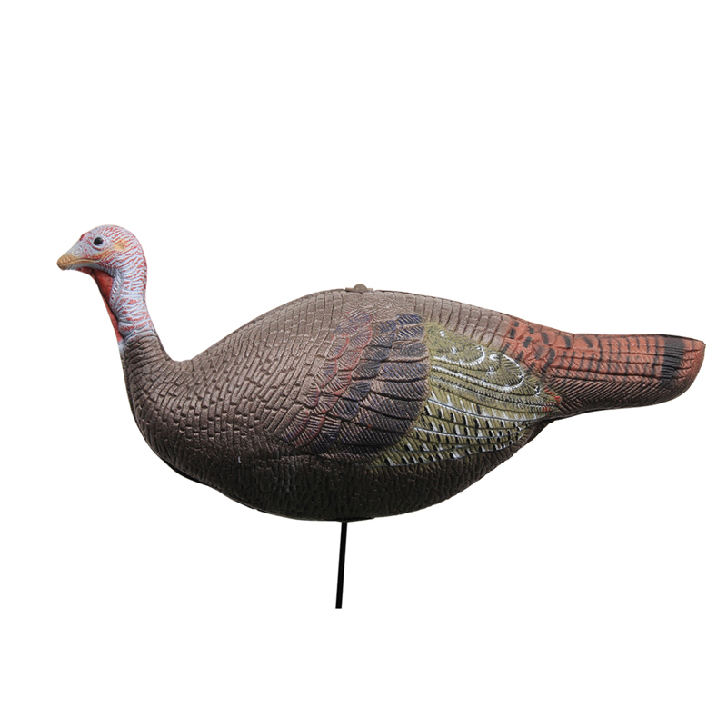 1 Pair LifeLike Складной Jake&DIN TURKEYS TURKEYS DECOY для охоты со ставками Перевозят сумку Складной легкий вес