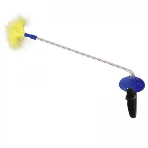 Фабрика прямой поставку домашних животных, кошка самовосстановленная игрушка кошка воротник шеи игрушка пружинная нога с крано...