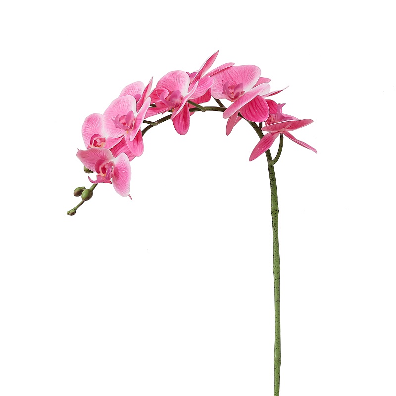 Горячая распродажа одиночной филиальной искусственной орхидеи