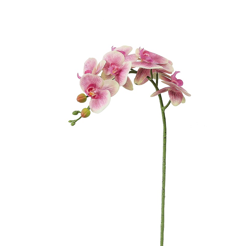 Горячая распродажа одиночной филиальной искусственной орхидеи