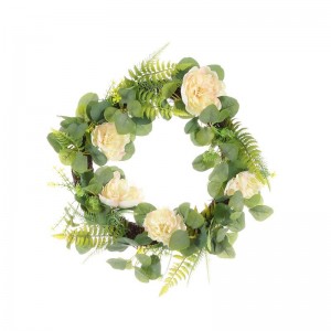 Горячая распродажа красивый дом сделал травяной венок для домашнего и сорняка декора