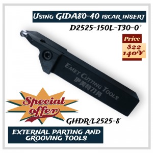 Инструменты режущих инструментов EMET, внешние инструменты поворота, внешние станки и инструменты для обработки колеса, особенно ...