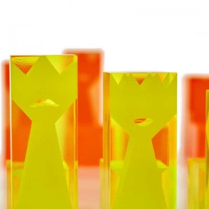 Горячие продажи дети и взрослые акриловые шахматы