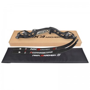 Nika Argery ET-10 62Inch RH Алюминиевый ILF 19-дюймовый ростак Recurve Bow
