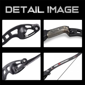 Nika Argery 210074 62 -дюймовый RH Recurve Bow