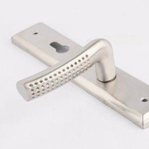 6003 Длинная ручка дверной пластины из нержавеющей стали набор рычага, Современный современный Mortice Lock