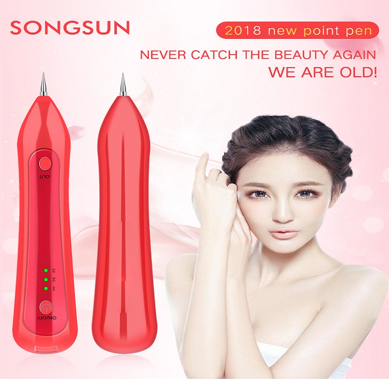 Beauty Plasma Pen Mage Tag Удаление веснушки Невус Акне Точка Развертка Снятие Снятие Красота Удаление ручки