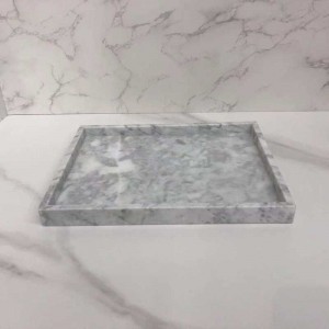 Классический настоящий натуральный мраморные аксессуары для ванной комнаты набор