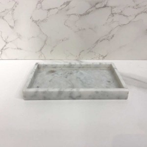 Оптовая реальная мраморная аксессуары для ванной комнаты для туалетной щетки