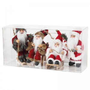 8 \\\\ \\\"дюймовый рождественский рождественский Санта-Клаус украшения украшения дерево висит фигурки коллекции кукла кулон мален...