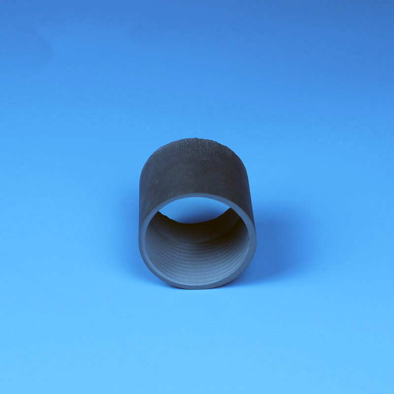 Силиконовый карбид внутренняя резьба керамической трубки