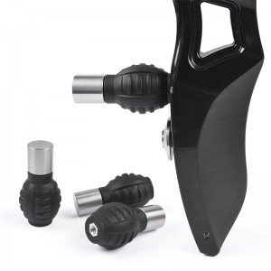 ELONGARROW 240034 Черный цвет Стрельба из лука шумопоглощающий вибрационный демпфер