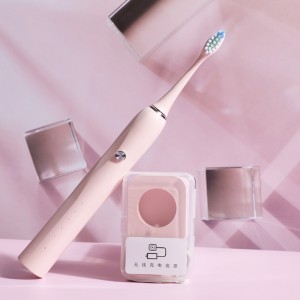 360 Взрослый Беспроводной перезаряжаемый лучший отбеливающий отбеливание мощности автоматическая звуковая электрическая зубна...