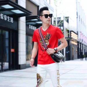 Мужская трикотажная футболка