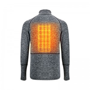 Легкий вес, нагретый под одеждой, серые нагретое нижнее белье с батареей