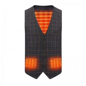 Горячие продажи стильный нагретый мужской жилет с батареей
