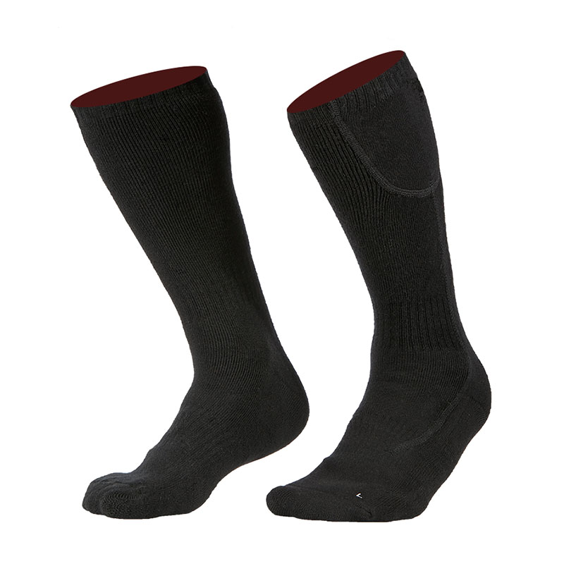 Тепловые носки для ног для зимних видов спорта, аккумуляторные нагревательные батареи нагретые носки