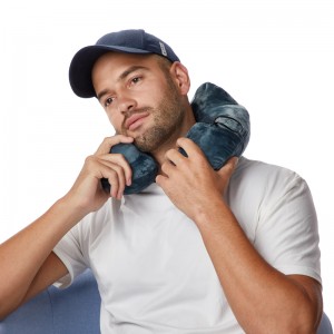 Подушка с подогревом шеи для путешествий, портативная головка шейки матки поддержки отдыха подушка