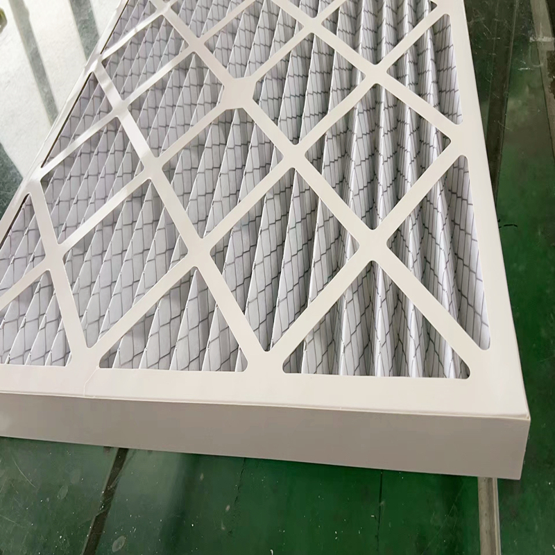 Merv 8 Стандартная емкость плиссированная печь фильтр предварительно HVAC воздушный фильтр