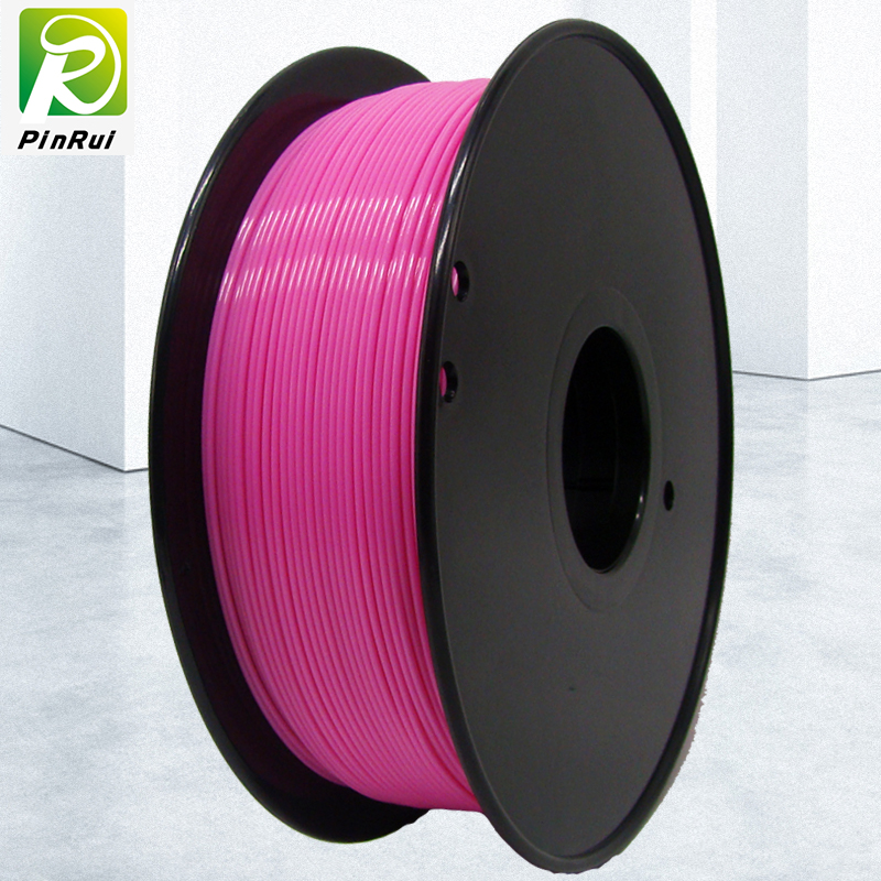Pinrui высокое качество 1 кг 3D PLA принтер нить розовый цвет