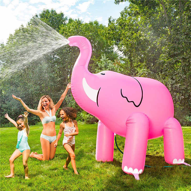 Factory Outlet Надувная игрушка слона, ПВХ надувная реклама мультипликационный персонаж поплавок, игрушка для воздуха для детей