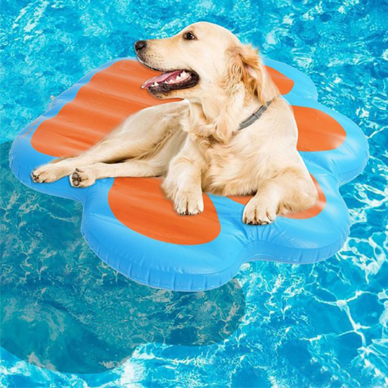 Factory PVC надувной плавучий ряд для собаки, собака поплавок для бассейна, надувные оставаться сухой поплавок для собак