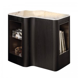 Мебель для спальни деревянная кроватная настольная тумбочка с ящиками грудь кровати шкаф грецкий орех или белый