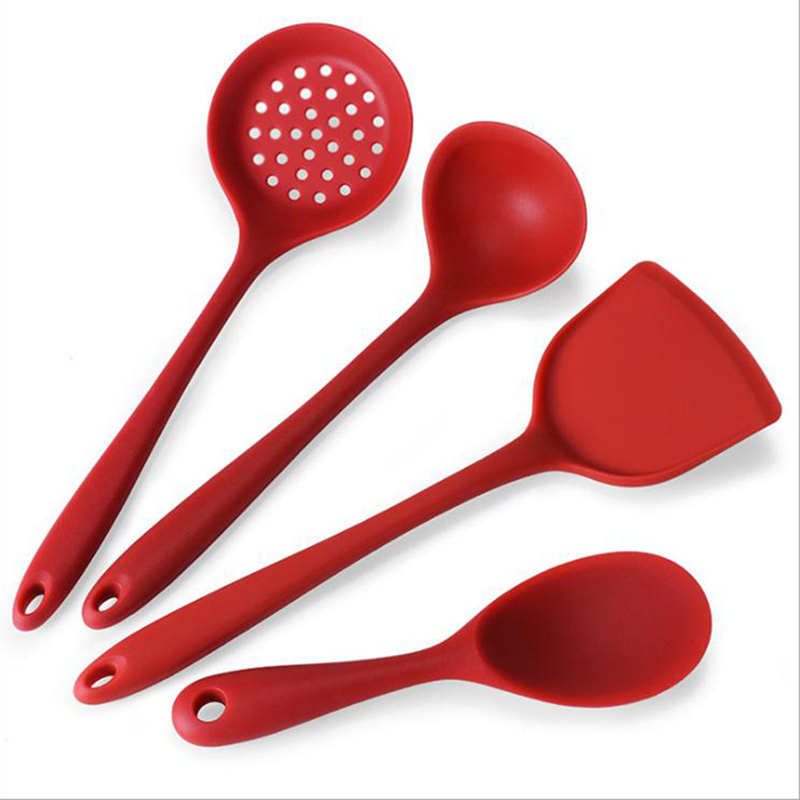 Заводская цена 4 кусочки приготовление инструментов кухонная посуда Аксессуары Силиконовая кухонная посуда