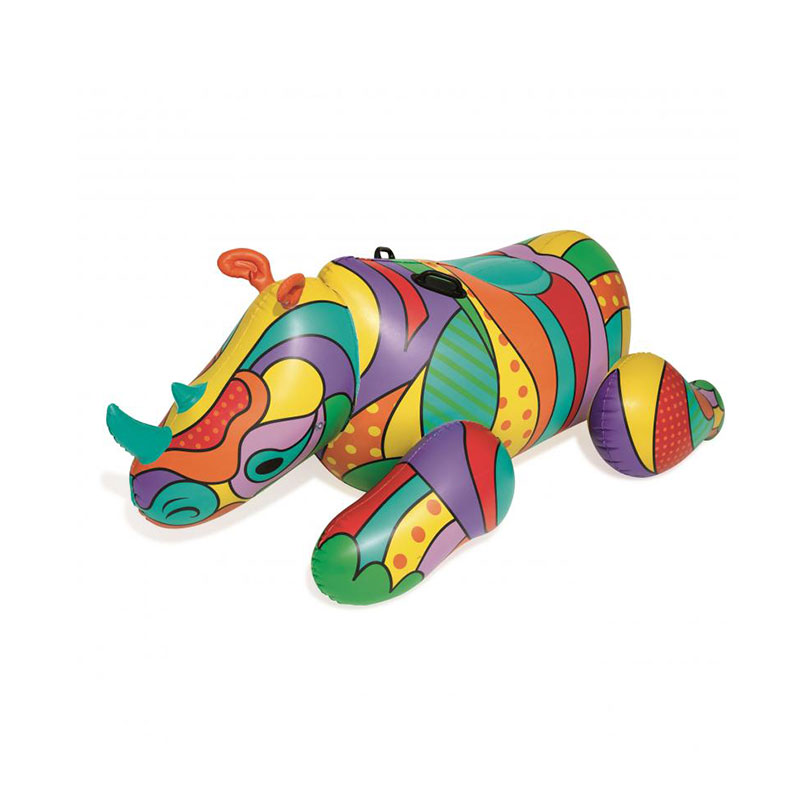 Поп-культура Rhino hodlateble Summer Party Water Toy Ride-On Float с тяжелыми ручками