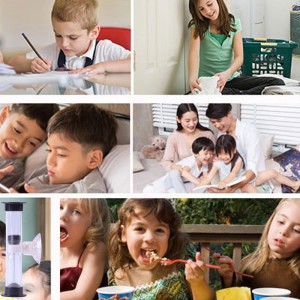 Заводская горячая распродажа красочная мини -135 мин пластиковый песчаный таймер часовые часы