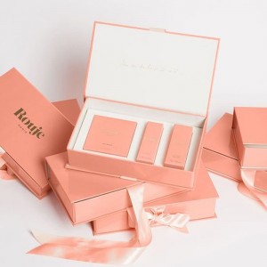 Роскошная косметическая упаковка коробки на заказ логотип уход за кожей эфирные масла -упаковка для косметической парфюмерии уп...