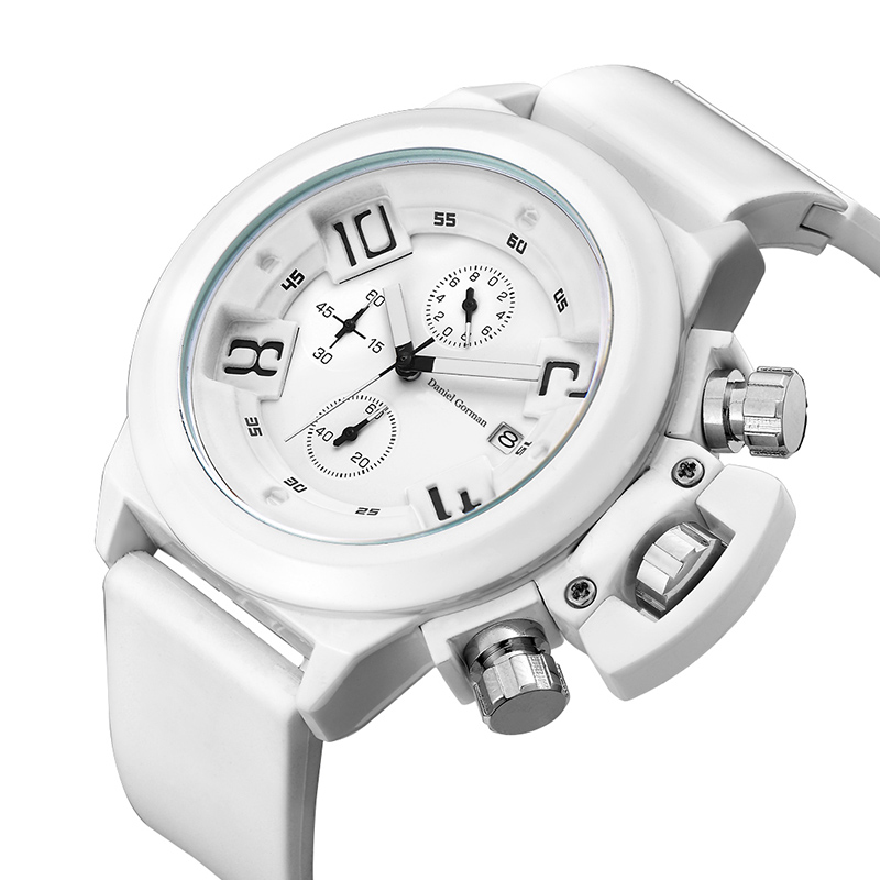 Даниэль Гормантоп бренд роскошные спортивные часы для мужчин военные часы синие резиновые ремешки автоматические водонепроницаемые часы RM2208