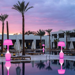 Многоцветный смарт -динамик в стиле Morden