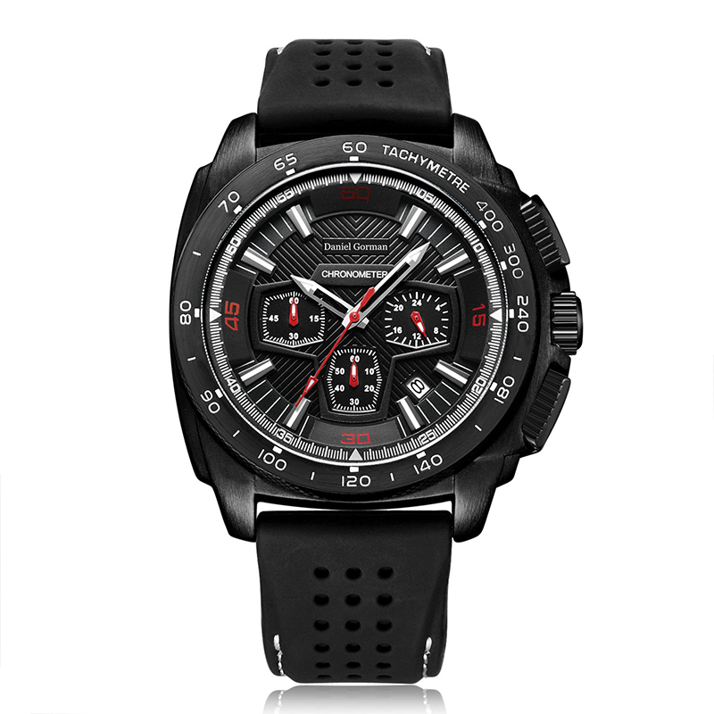 Даниэль Гормантоп бренд роскошные спортивные часы для мужчин военные часы синие резиновые ремешки автоматические водонепроницаемые часы RM2206