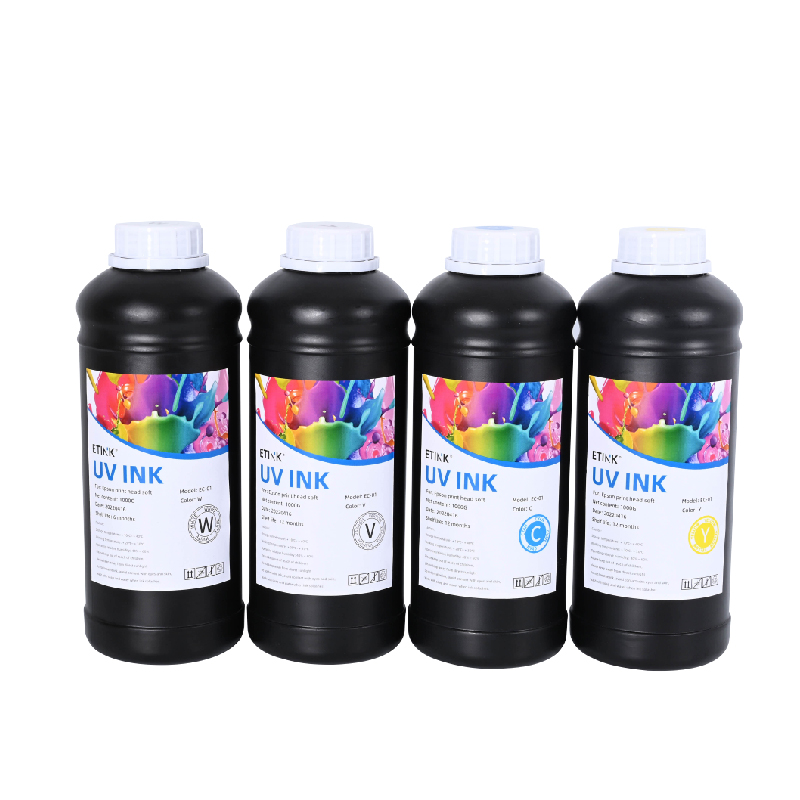 Мягкие чернила ультрафиолетового ультрафиолета подходят для печати Epson Print to Pvc TPU