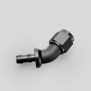 Один кусок полный поток непрерывный шланг с толчком заглуша