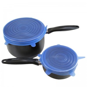 Долговечный и многоразовый пищевой кассер -манипуляция Силиконовая крышка