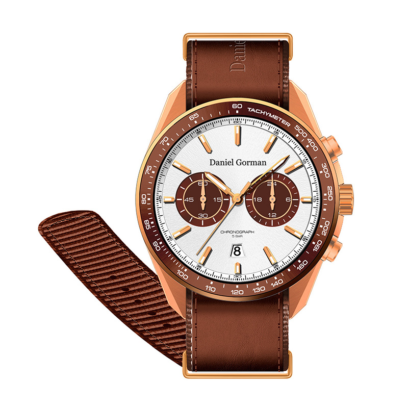 2022 Daniel Gormandg9005 Luxury Men Watch Tuest Logo. Автоматические наручные часы из нержавеющей стали двойной турбийон Механические часы