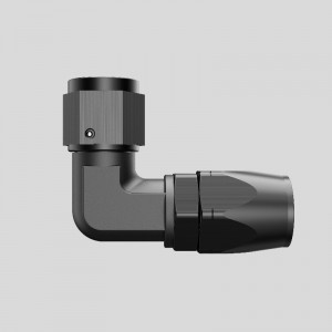 90 -градусный режущий кованый локоть заканчивается шлангом