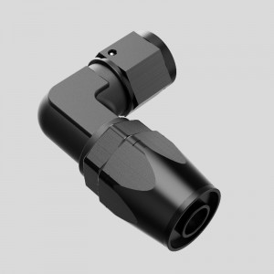 90 -градусный режущий кованый локоть заканчивается шлангом