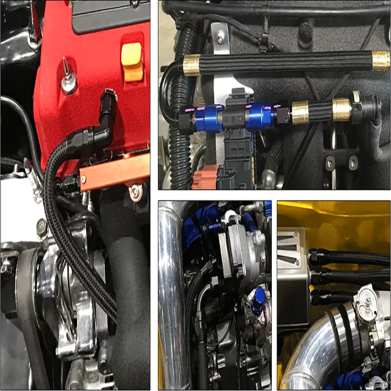 Отображение эффекта модификации топливной линии