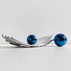 Серебряный лоток лодки