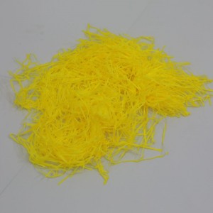 Желтая начинка измельченная бумага