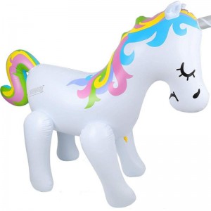 ПВХ надувные спринклерные газон динозавр единорог