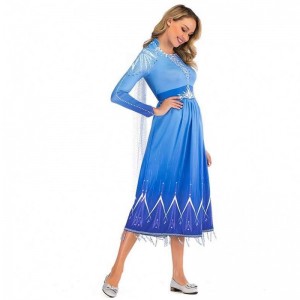 Новые идеи продукта 2022 ELSA ACT 2 HALLOWEEN COSPLEE ELSA ELSA COSTUME для женщин SZAC-005