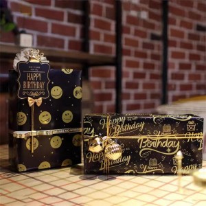 Оберточная бумага печатаемая папиросная бумага для Borthday Custom Logo Printed 60G/70G/80G/90G/100G Оберточная бумага Подарочная бумага Многоцветна...