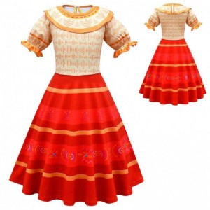 День рождения вечеринка в Хэллоуин наряды девушки магическая семья Долорес Энсанто Костюм для девочек HCIS-006