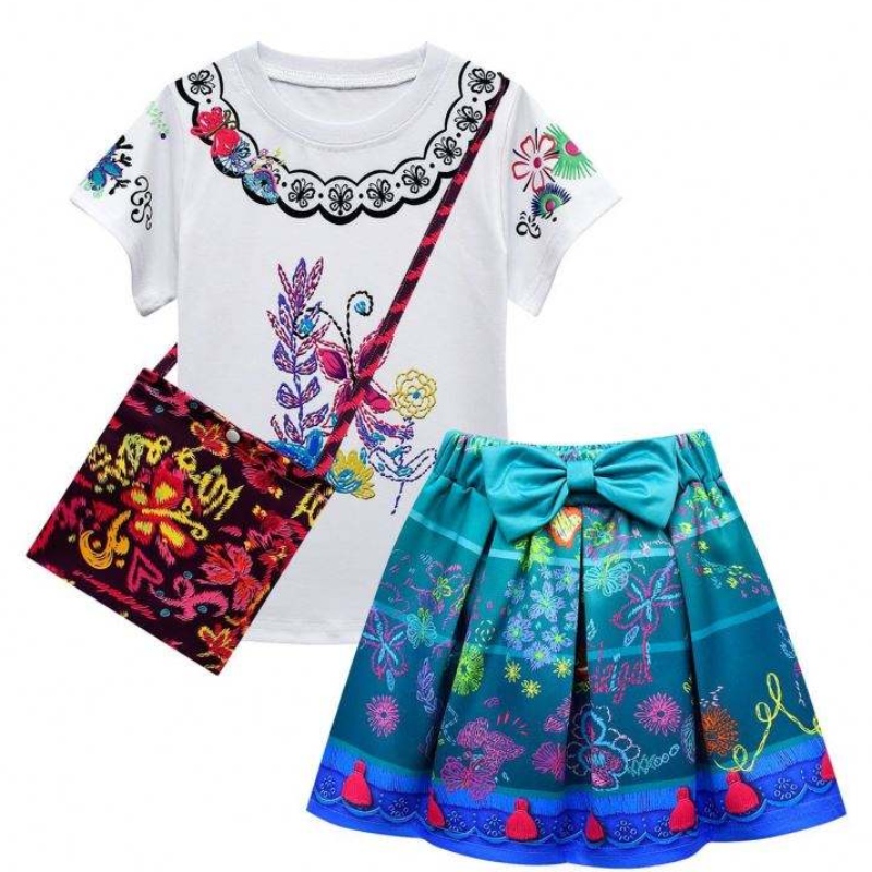 Baige Encanto Mirabel Girl Princess Costum