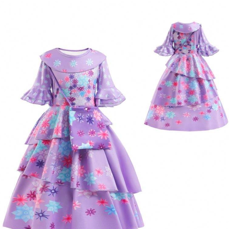 Baige Encanto Mirabel Girl Princess Costum